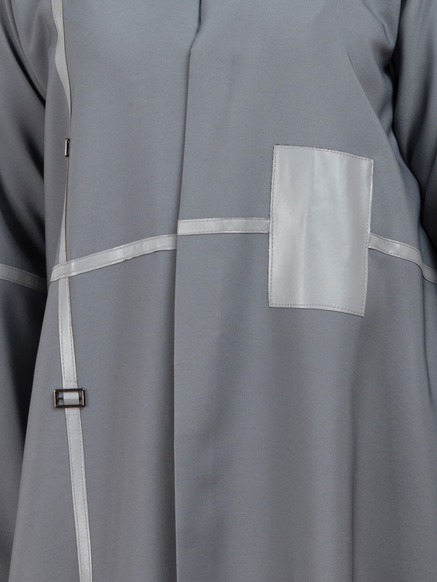 Grey Modern Emirati Abaya