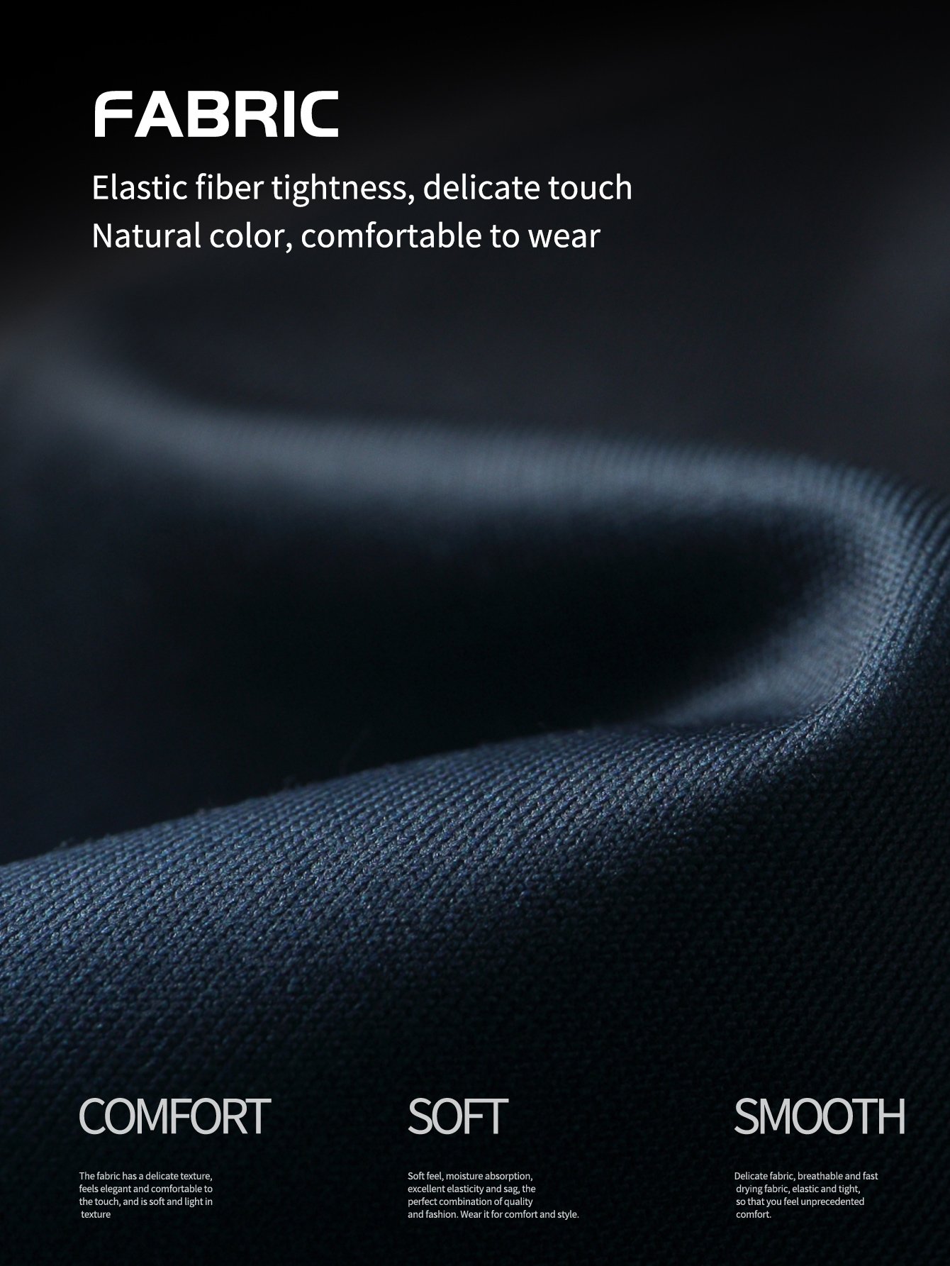 تيشيرت رياضي رجالي بأكمام طويلة بنمط متدرج وقصة ضيقة