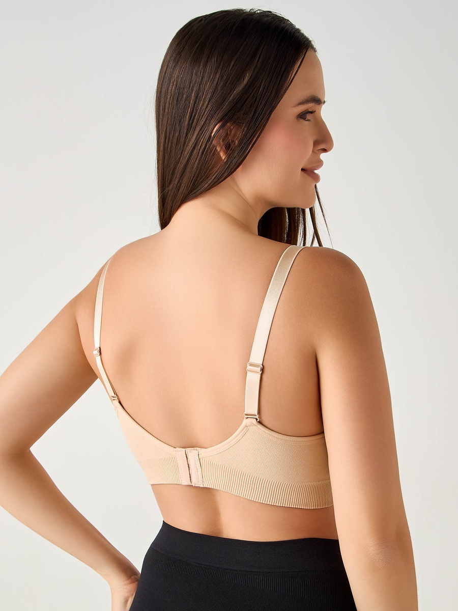 Nursing Bra with Drop-Down Nursing Clips