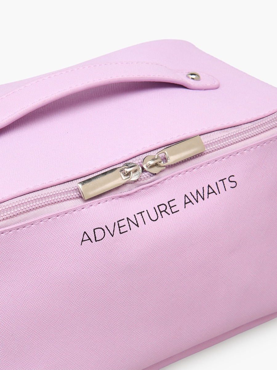 Printed Travel Organizer with Zip Closure