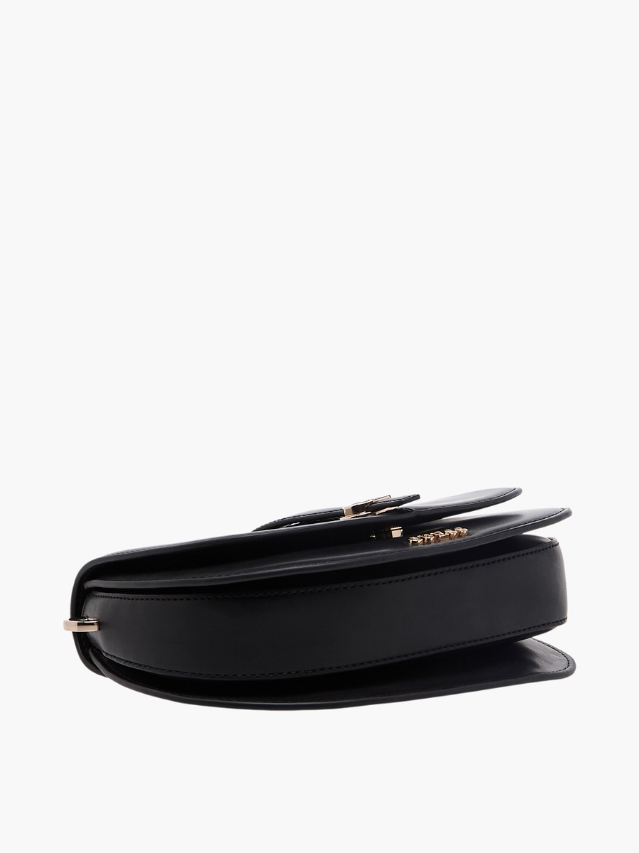 Carrie Solid Crossbody Bag with Detachable Strap