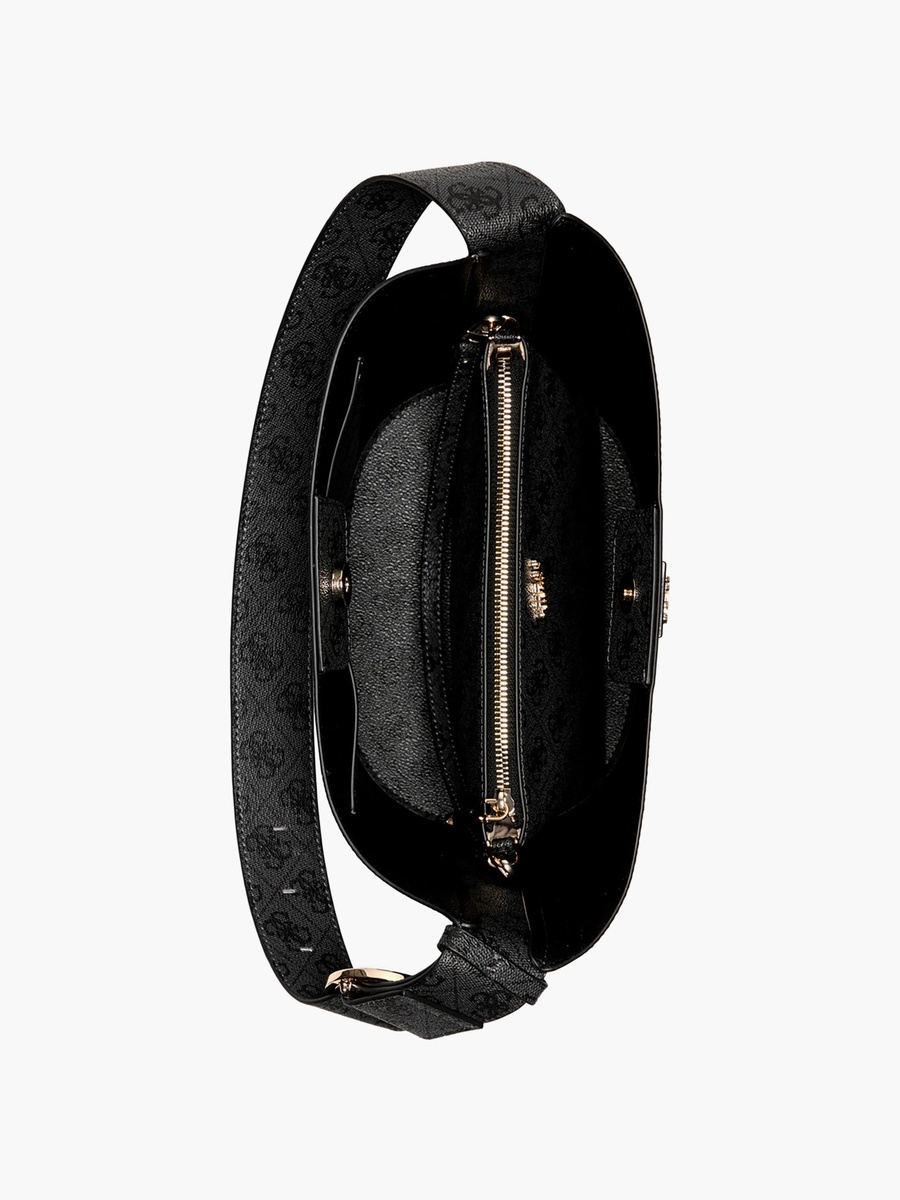 Meridian Ii Monogram Single Handle Bucket Bag and Pouch with Magnetic Closure