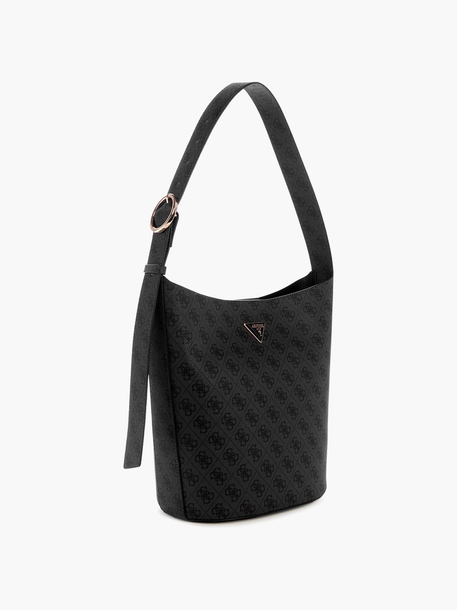 Meridian Ii Monogram Single Handle Bucket Bag and Pouch with Magnetic Closure