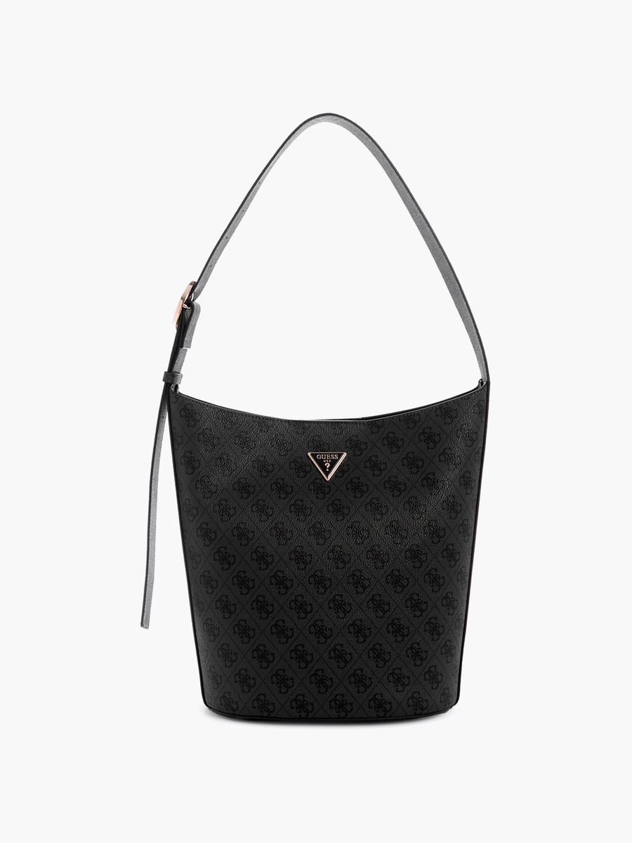 Meridian Ii Monogram Single Handle Bucket Bag and Pouch with Magnetic Closure