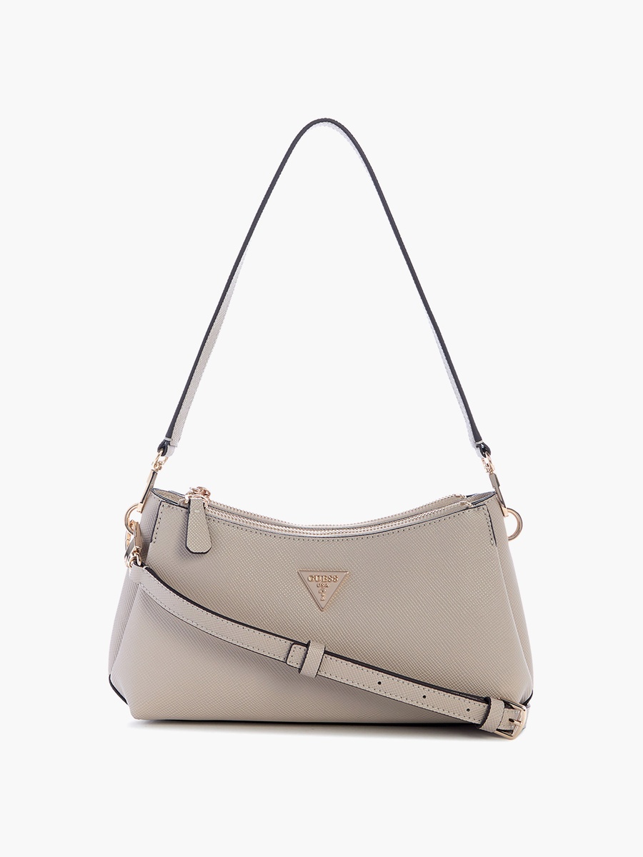 Noelle Ii Texture Single Handle Shoulder Bag with Zip Closure and Adjustable Strap