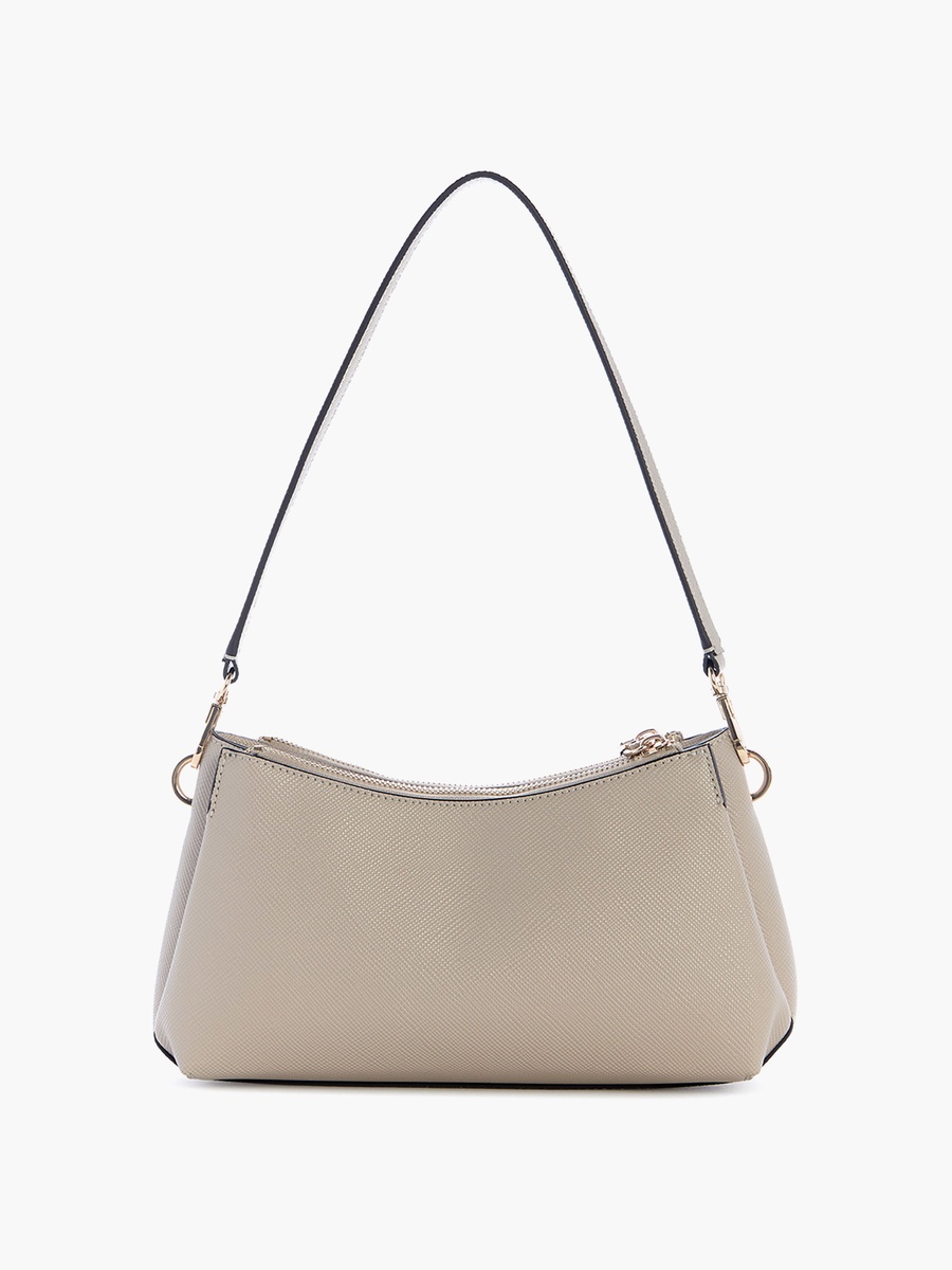 Noelle Ii Texture Single Handle Shoulder Bag with Zip Closure and Adjustable Strap