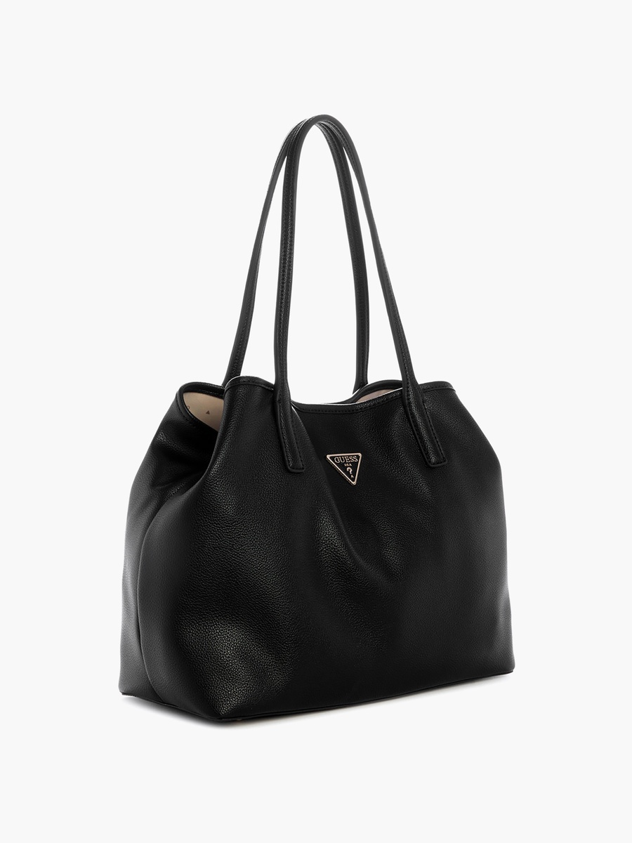 Victtoria Double Handle Tote Bag and Pouch with Magnetic Closure