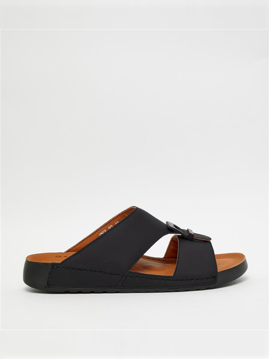 Men Black SNOL Comfort Sandals