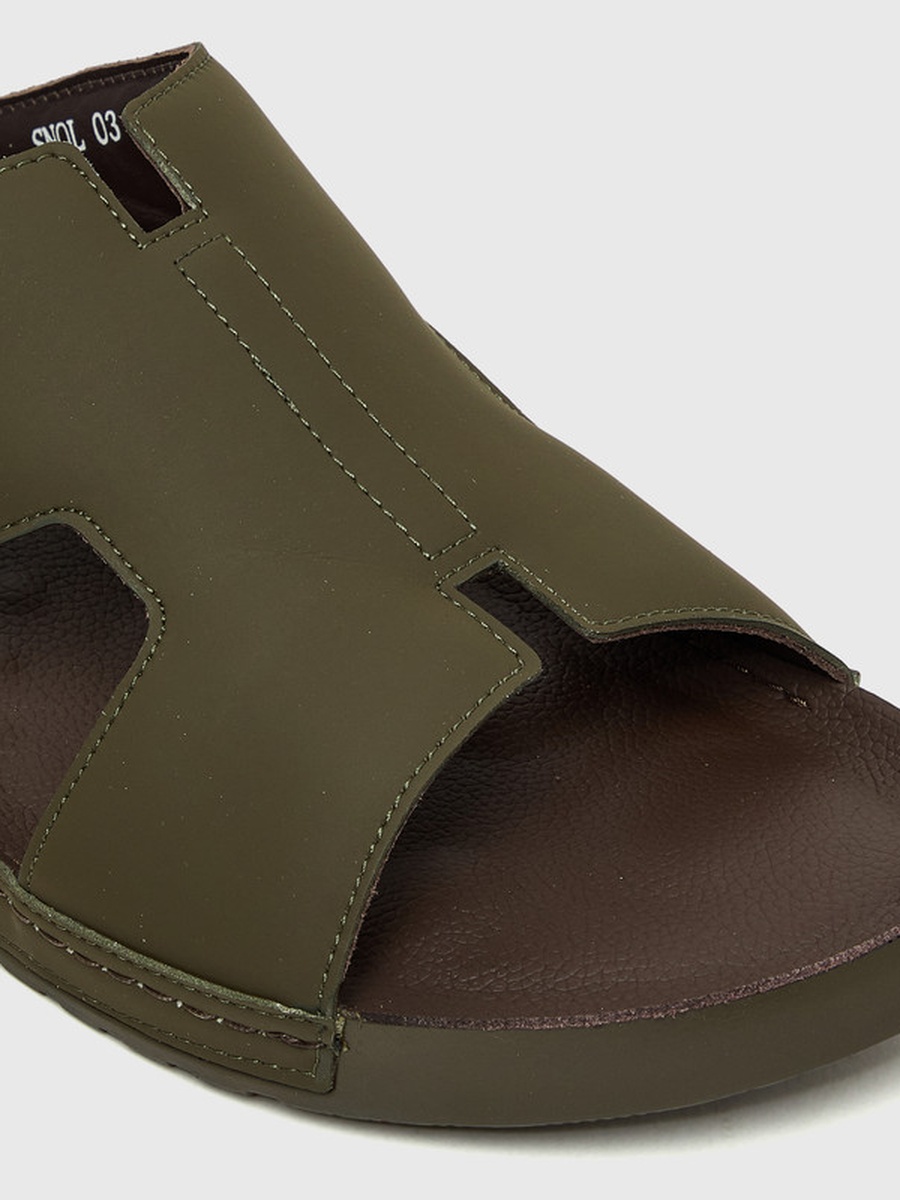Men Green SNOL Comfort Sandals