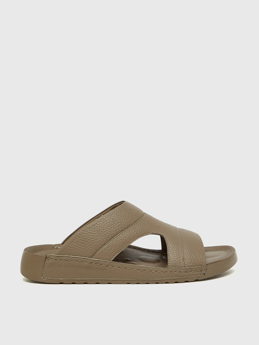 Men Beige SNOL Comfort Sandals