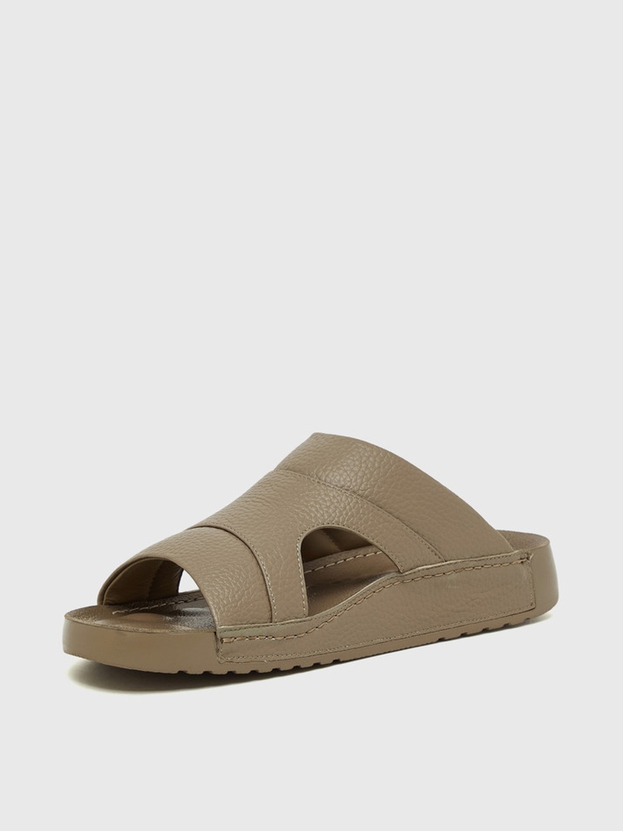 Men Beige SNOL Comfort Sandals
