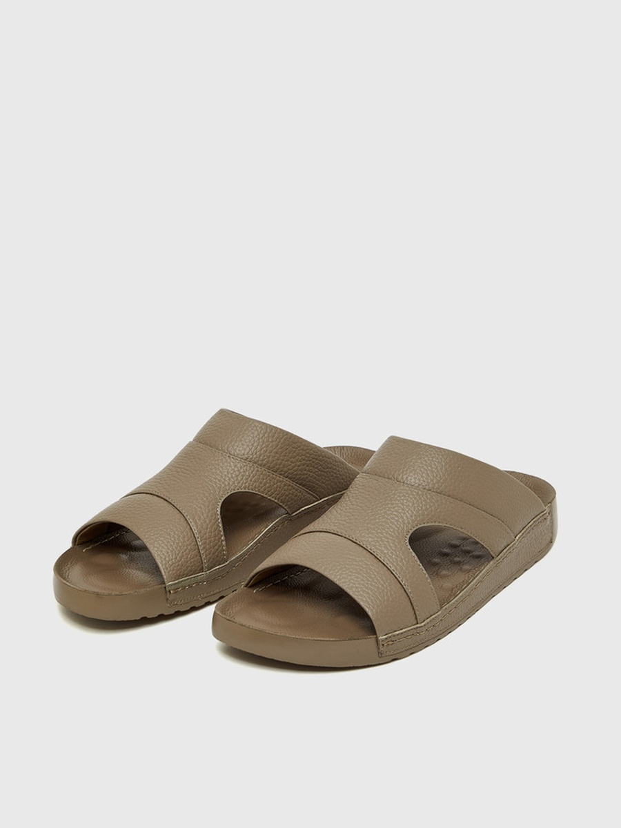 Men Beige SNOL Comfort Sandals