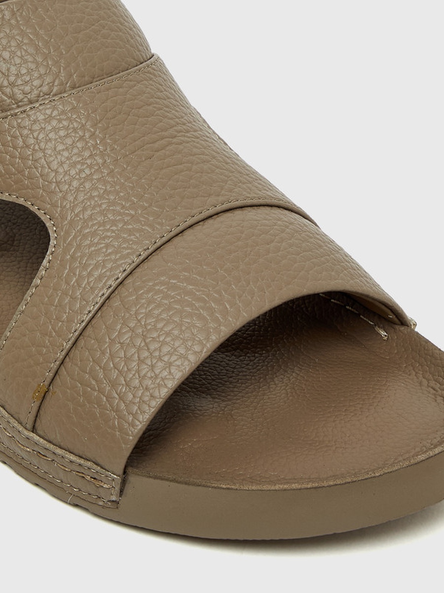 Men Beige SNOL Comfort Sandals
