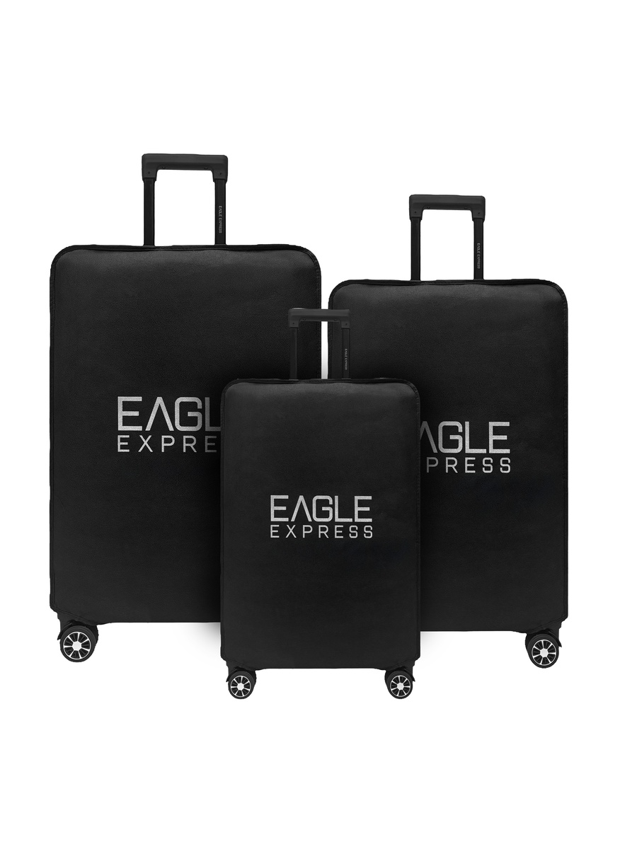 3-Piece Defender ABS Hard Trolley Set, Baby Pink (20/24/28 Inch)