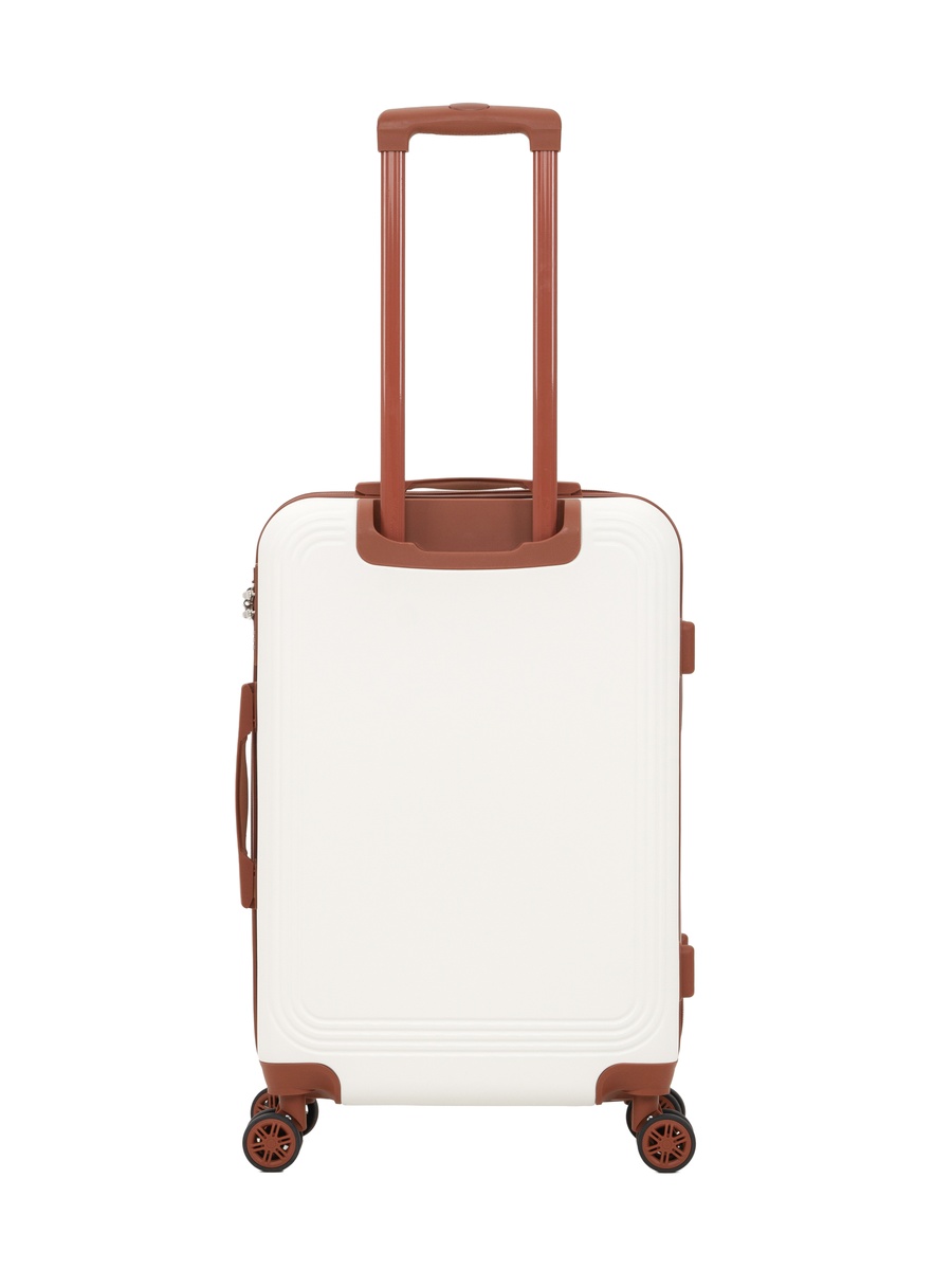 Terranova ABS Hard Trolley, White 24 Inch