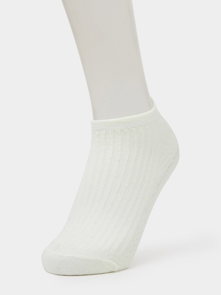 Pack of 5 - Multi-Color Solid Ankle Socks