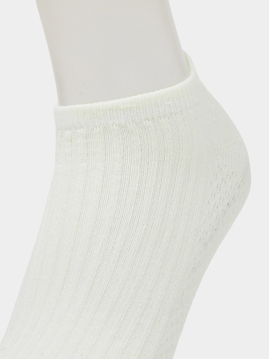 Pack of 5 - Multi-Color Solid Ankle Socks