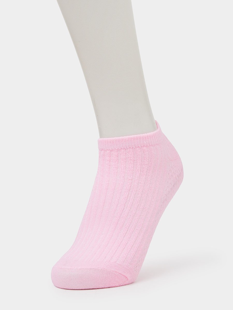 Pack of 5 - Multi-Color Solid Ankle Socks