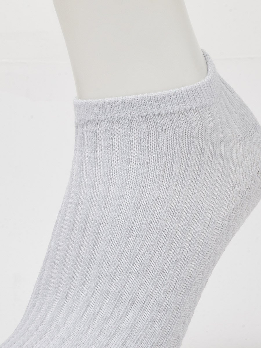 Pack of 5 - Multi-Color Solid Ankle Socks