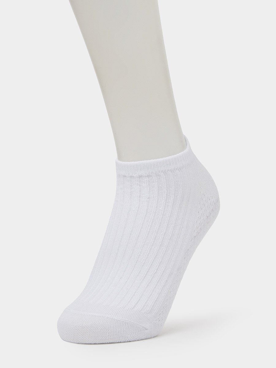 Pack of 5 - Multi-Color Solid Ankle Socks