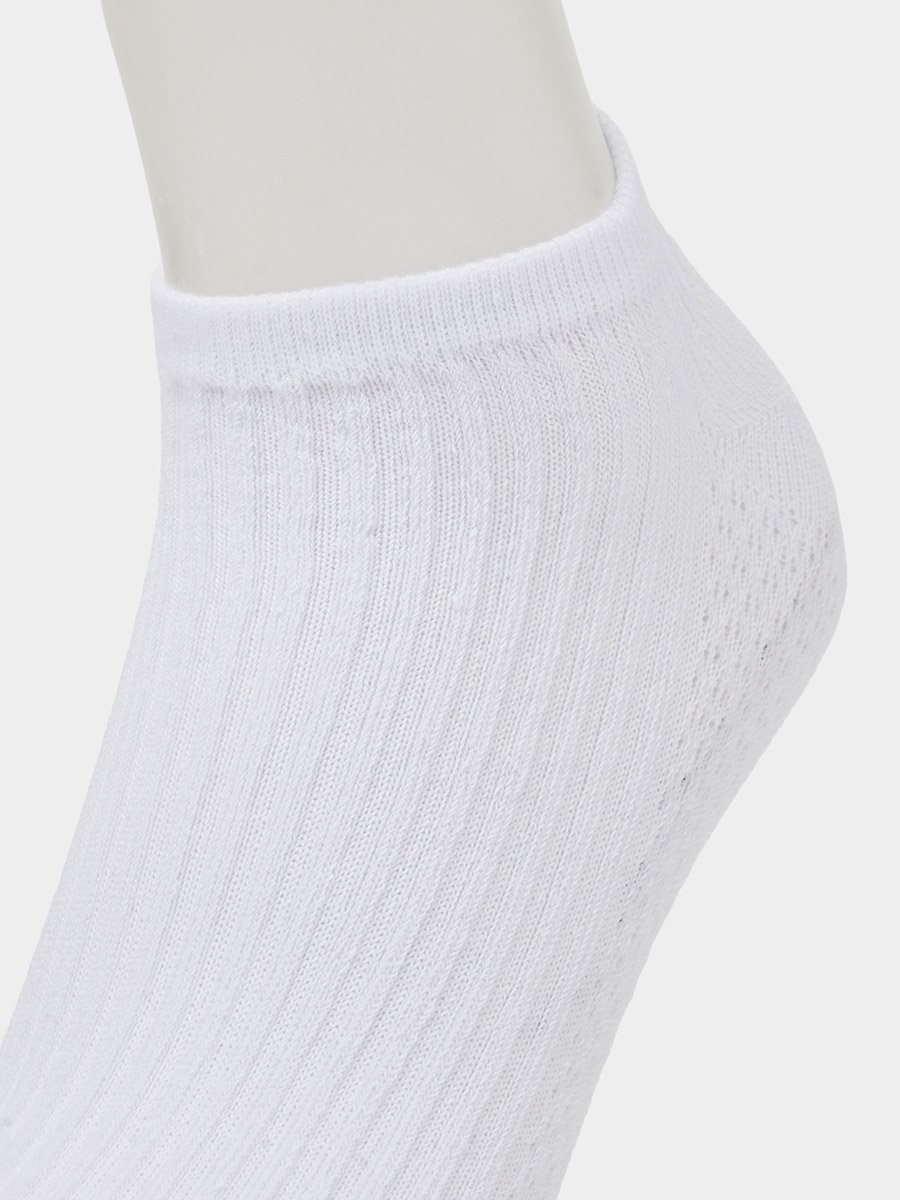 Pack of 5 - Multi-Color Solid Ankle Socks