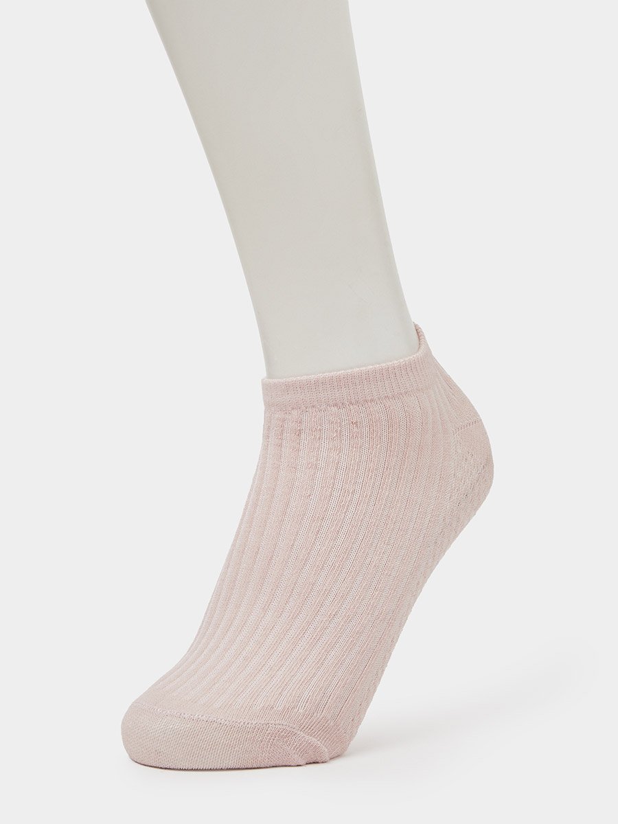 Pack of 5 - Multi-Color Solid Ankle Socks