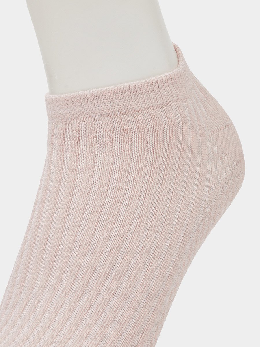 Pack of 5 - Multi-Color Solid Ankle Socks