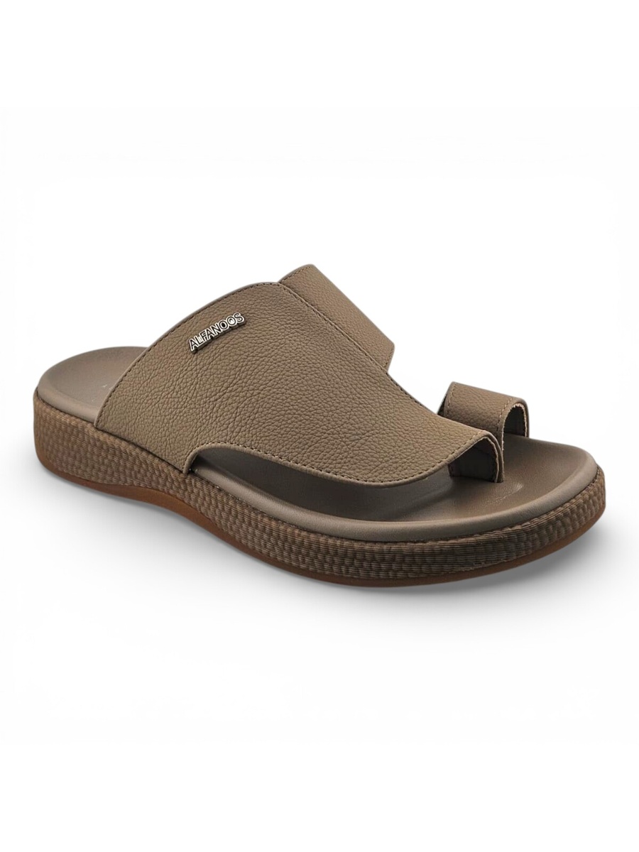 Men Khaki Comfort Sandals
