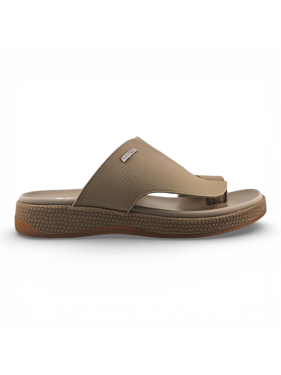 Men Khaki Comfort Sandals
