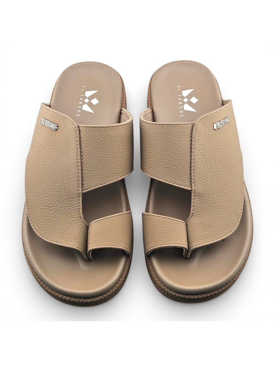 Men Khaki Comfort Sandals