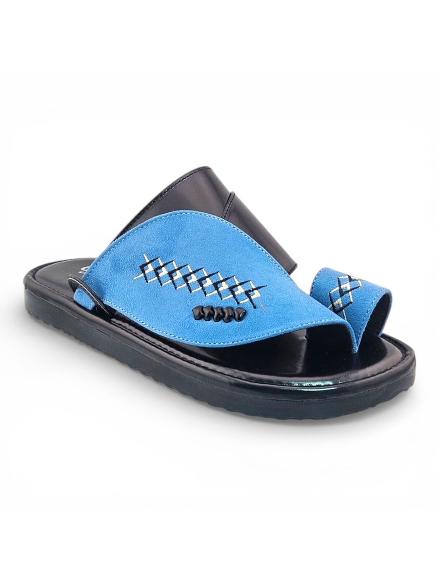 Multi-Color Embroidered Arabic Sandals
