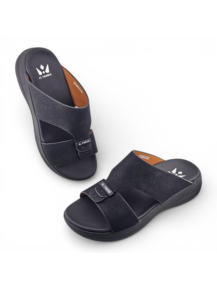 Men Black Casual Sandals