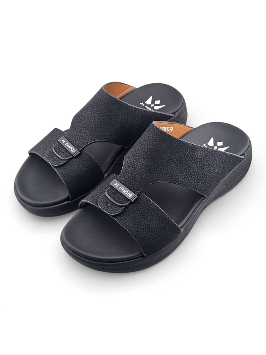 Men Black Casual Sandals