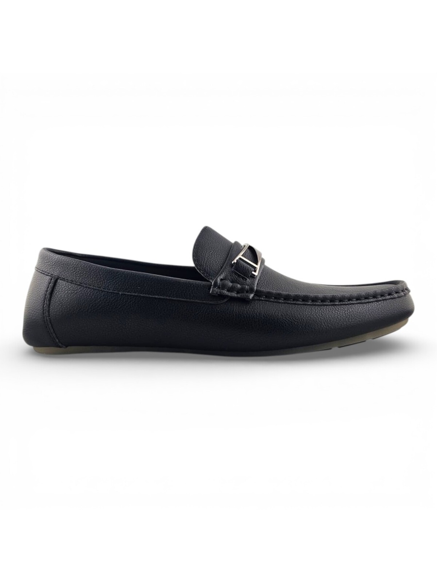 Men Black Loafers Casual Shoes