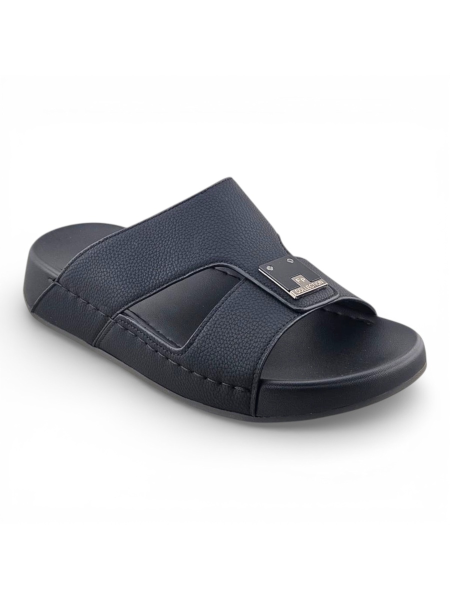 Men Black Casual Comfort Sandals