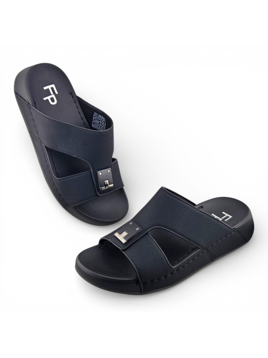 Men Black Casual Comfort Sandals