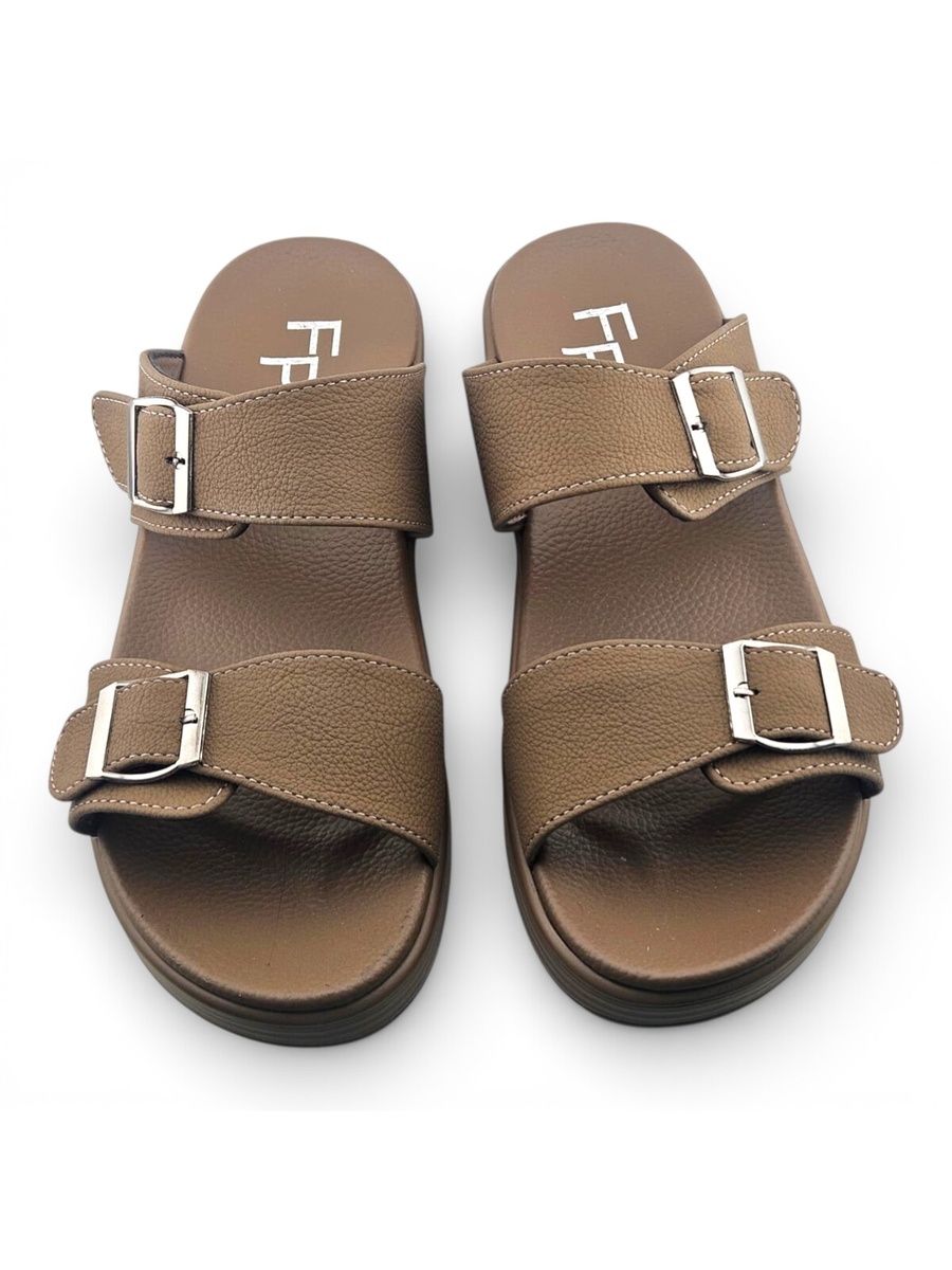 Men Khaki Casual Comfort Sandals