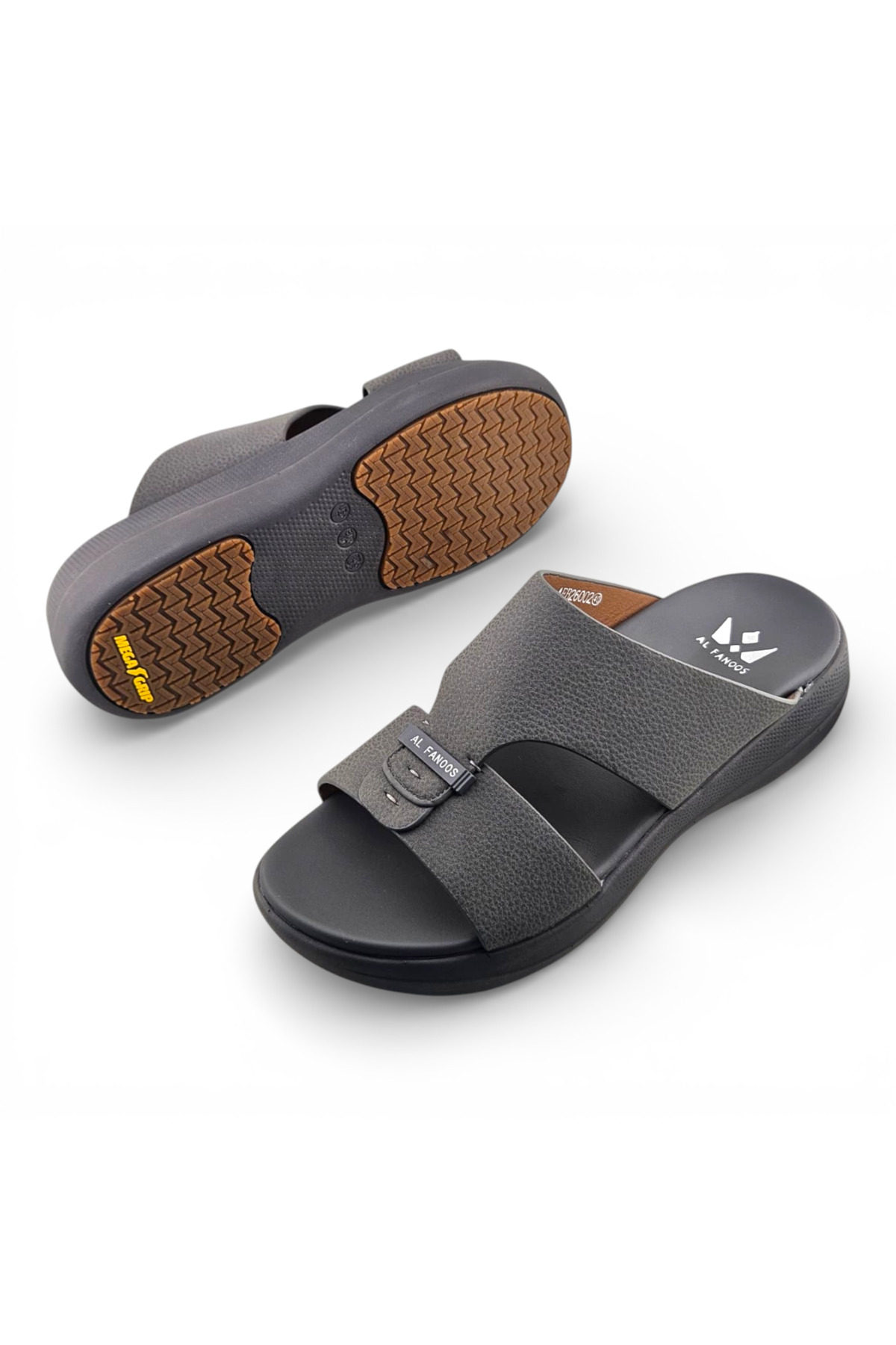 Men Grey Casual Slide Sandals
