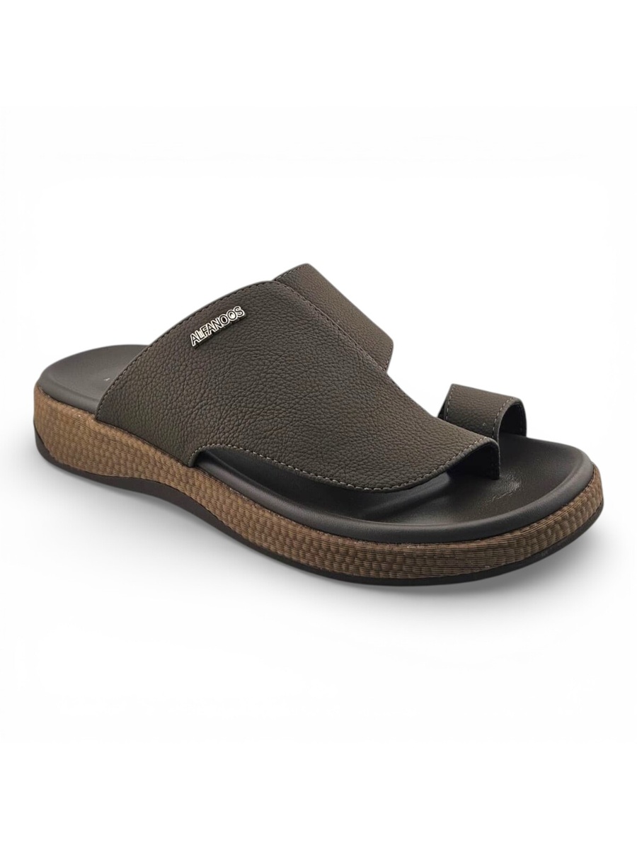 Men Green Casual Slip-On Comfort Sandals