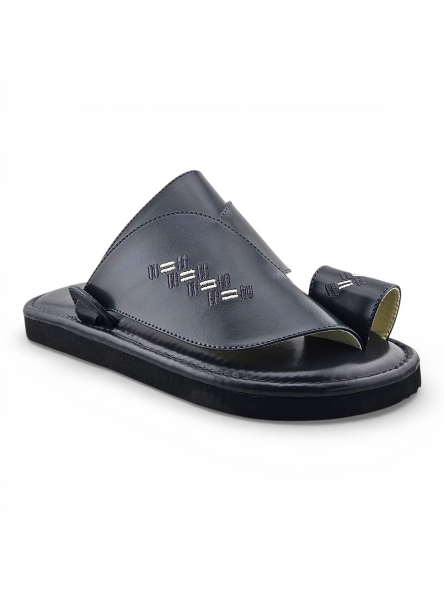 Men Grey Arabic Thobe Sandals