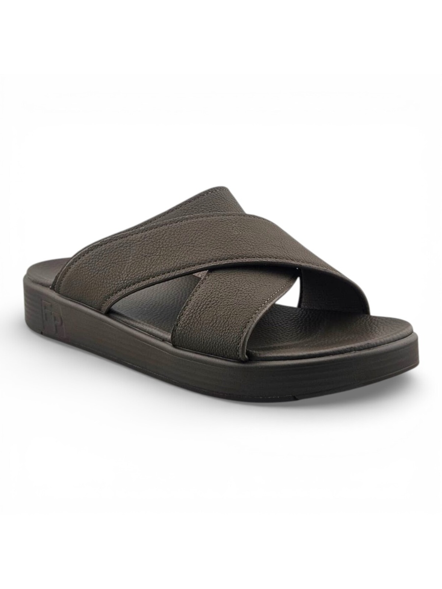 Men Multi-Color Casual Crisscross Strap Sandals