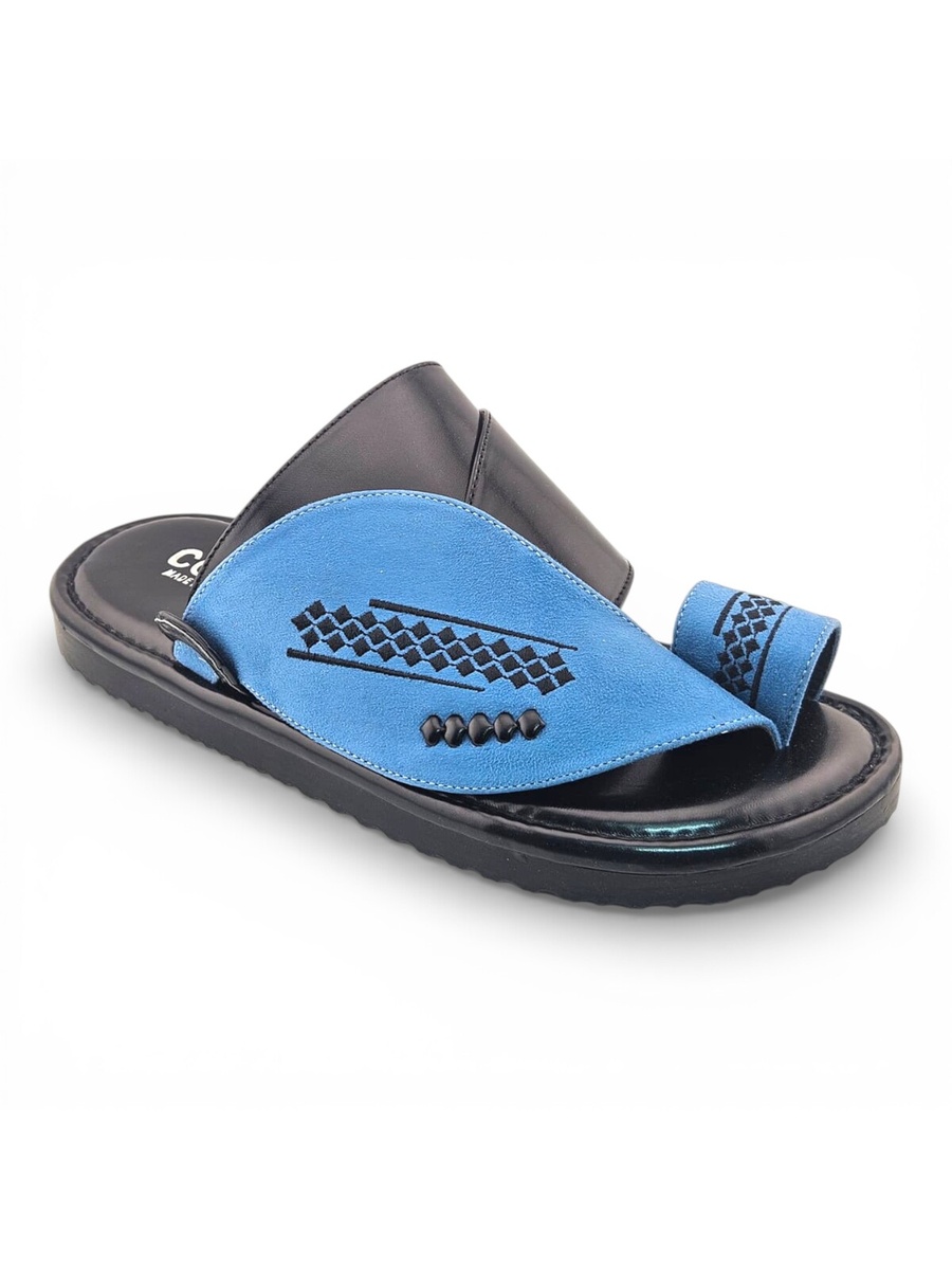 Multi-Color Embroidered Arabic Sandals