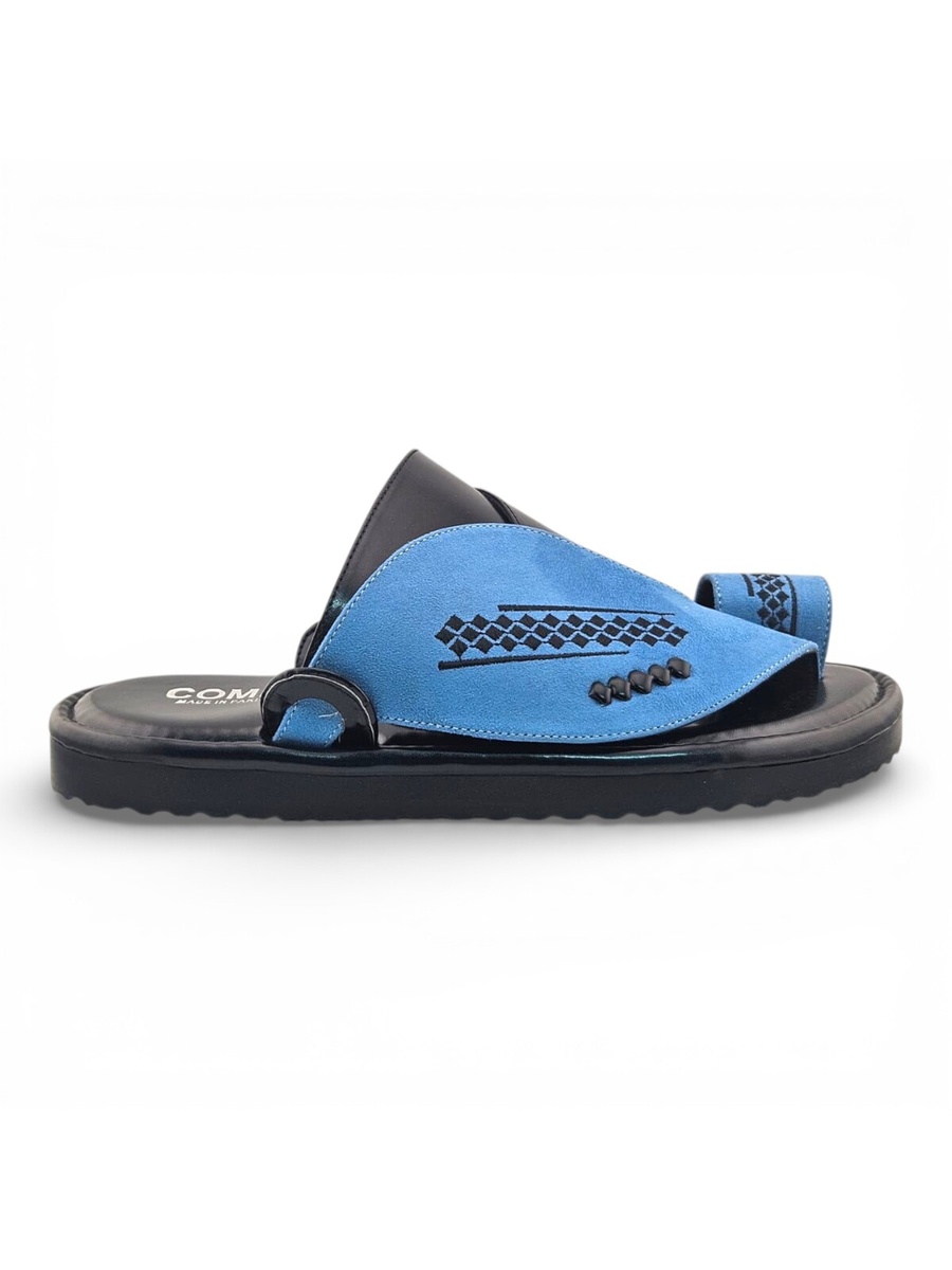 Multi-Color Embroidered Arabic Sandals