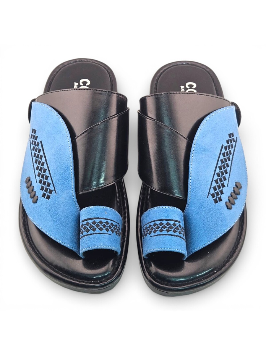 Multi-Color Embroidered Arabic Sandals