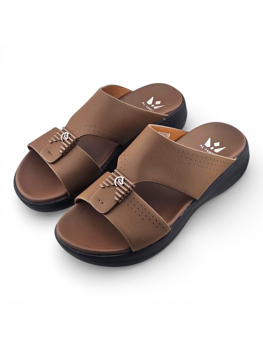 Men Classic Brown Comfort Sandals