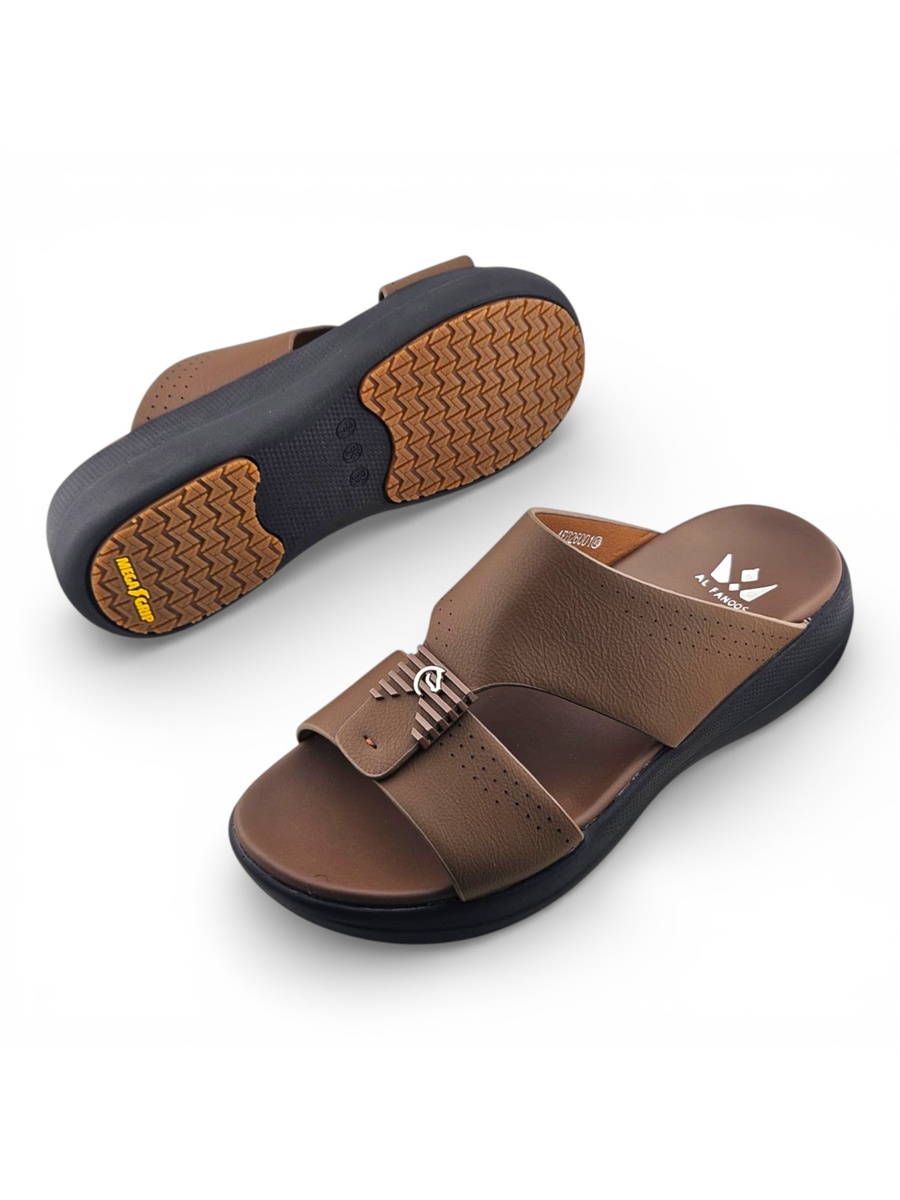 Men Classic Brown Comfort Sandals