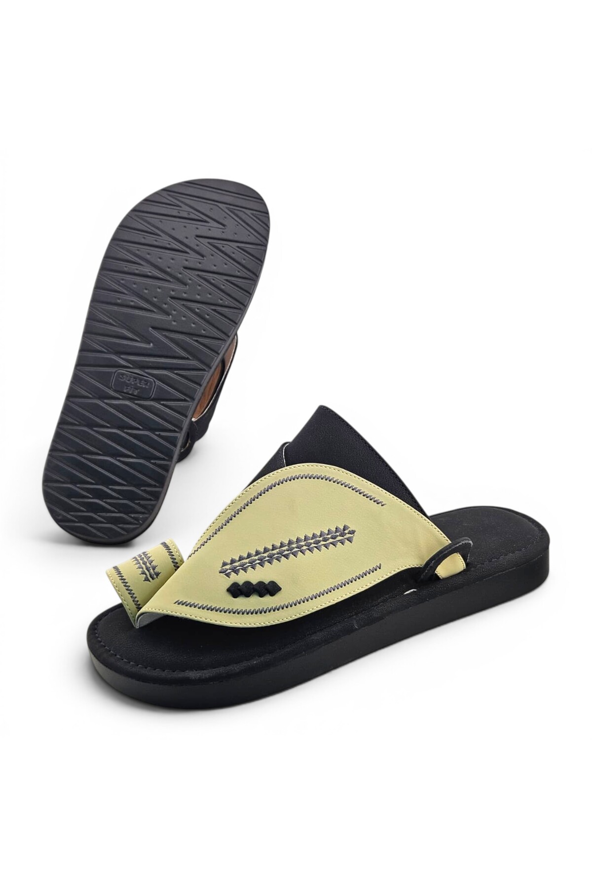 Multi-Color Embroidered Arabic Sandals