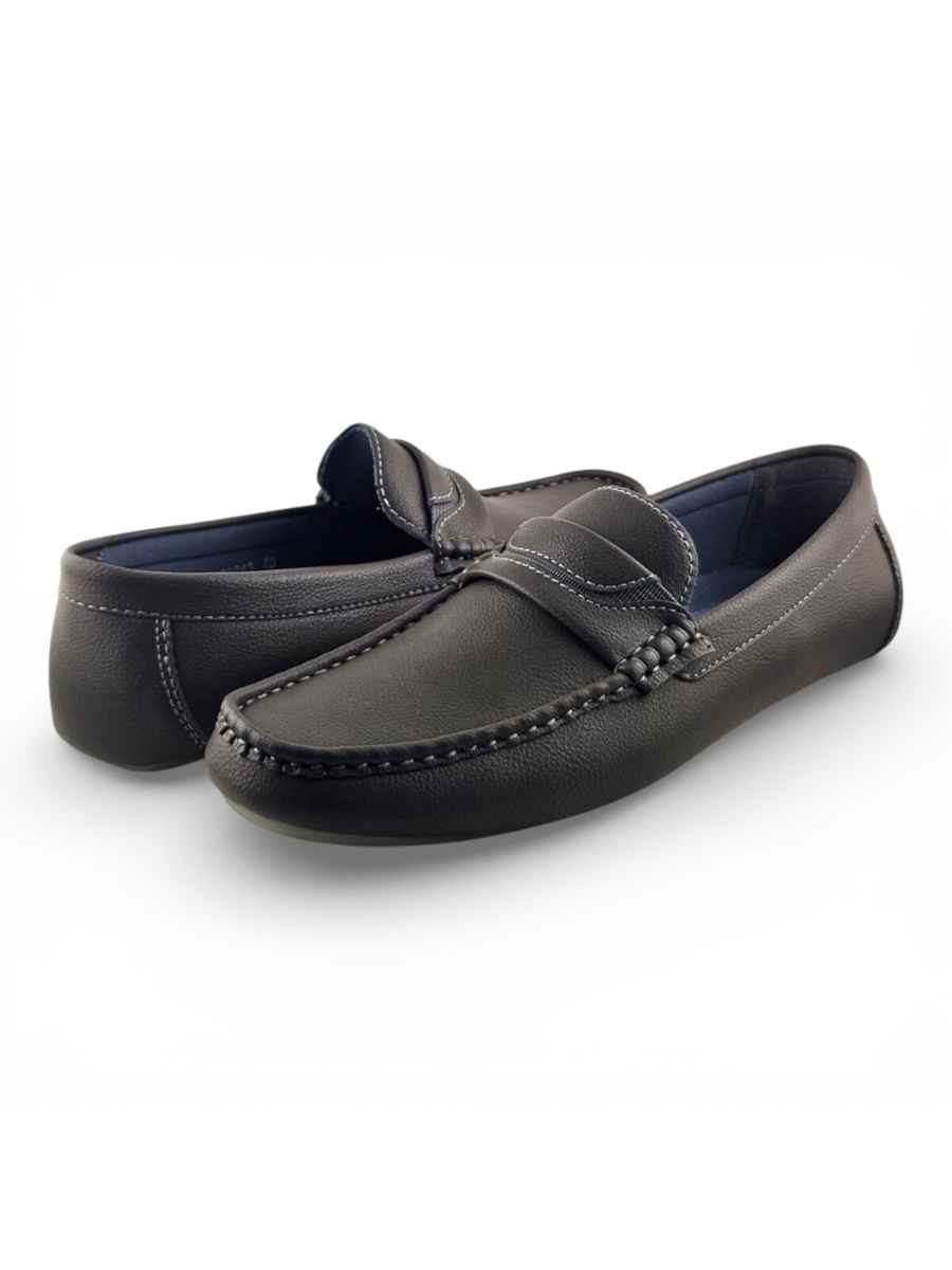 Men Grey Casual Loafers