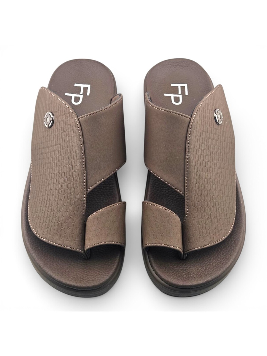 Men Coffee Brown Casual Sandals