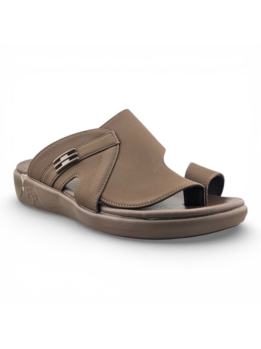 Men Khaki Comfort Sandals
